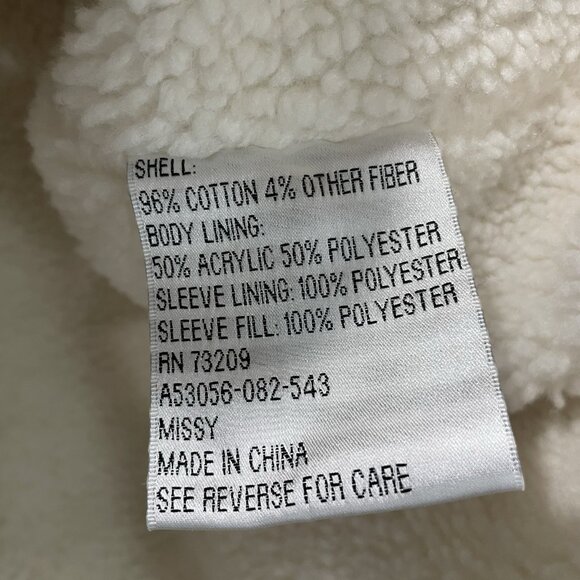 Marvin Richards Corduroy Jacket Womens L Sharpa Lined Preppy Gorpcore 90s Y2K - Picture 7 of 7